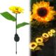 Sunflowers And Solar For 1pcs Garden Lamps The Vegetable