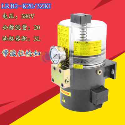 好货新品浙江流遍电动润滑泵LRB2K203ZI K30冲床黄油泵油脂泵380V
