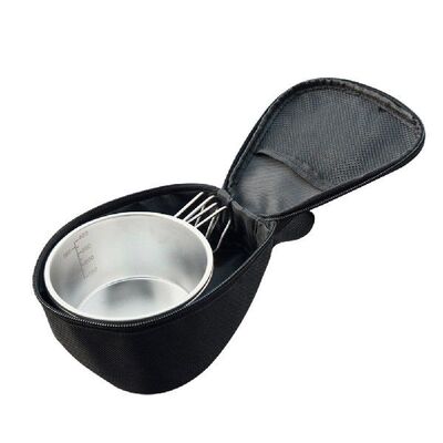 Bowl Cup Picnic Tableware Hiking Backpacking Stainless Steel