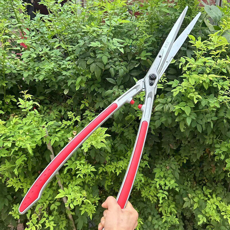 绿苑LH210绿篱剪园艺剪家用草坪修剪花草剪园林绿化大剪刀树枝剪