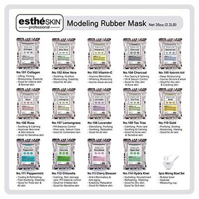 好货estheSKIN No.106 Rose Peel Off Type Modeling Rubber Mask