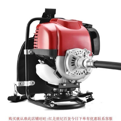 .翻转犁硬地草坪剪梨四冲程背负式翻地机打草头农业骑乘农园割草