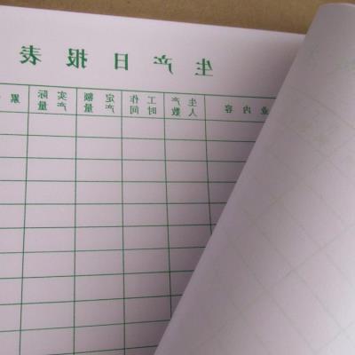 生产日报表 车间办公 财务 销售会计出纳 大号25页单联