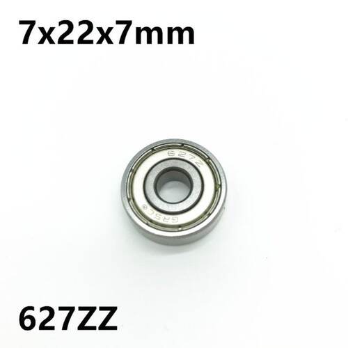 极速50Pcs 627ZZ 627-2Z R-2270ZZ 7xE22x7 mm Deep groove ball