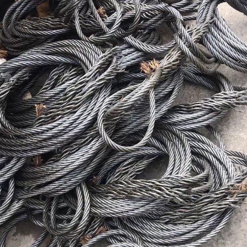 极速。钢丝d绳吊具/双扣两头圈吊索具起重工具/插编钢丝绳纯手工3