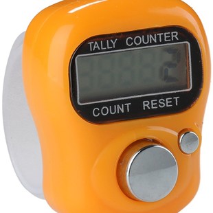 极速手指记时g器读计数器一心计数器经记数器戒指手按迷你随身戒