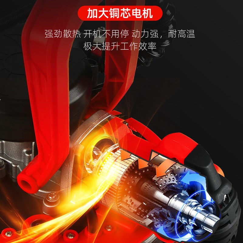 新品墙面打磨机j腻子无尘无刷磨墙神器墙壁打沙纸砂纸自吸小型家图片