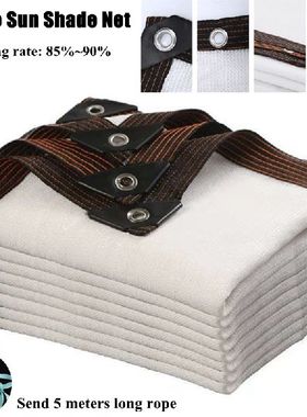 极速White Anti-UVm HDPE Shading Net Camping Tent Awning Tarp