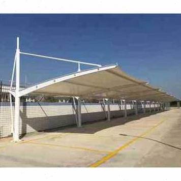 极速新品新品停车棚汽车遮u阳车棚定制张拉膜景观棚钢结构体育看