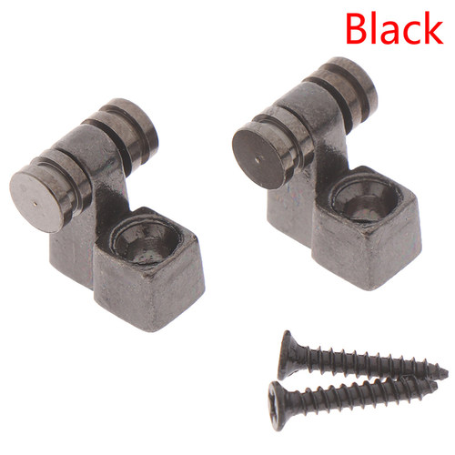 极速2Pcs Electrkic Guitar Chrome Roller String Trees Retaine