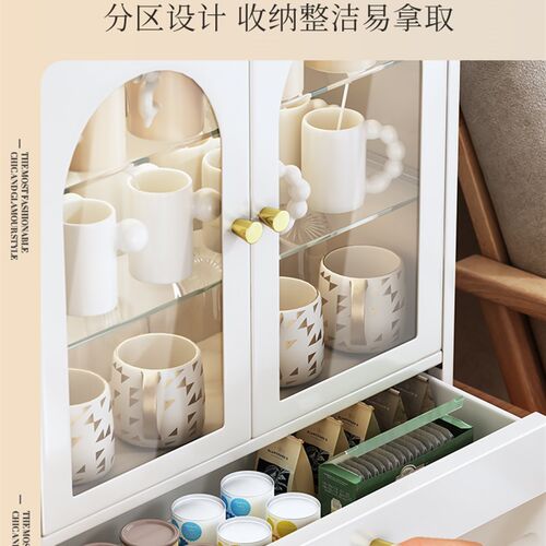 新品法式杯子置物架水杯架子防尘杯E柜台面桌面多功能茶杯具收纳