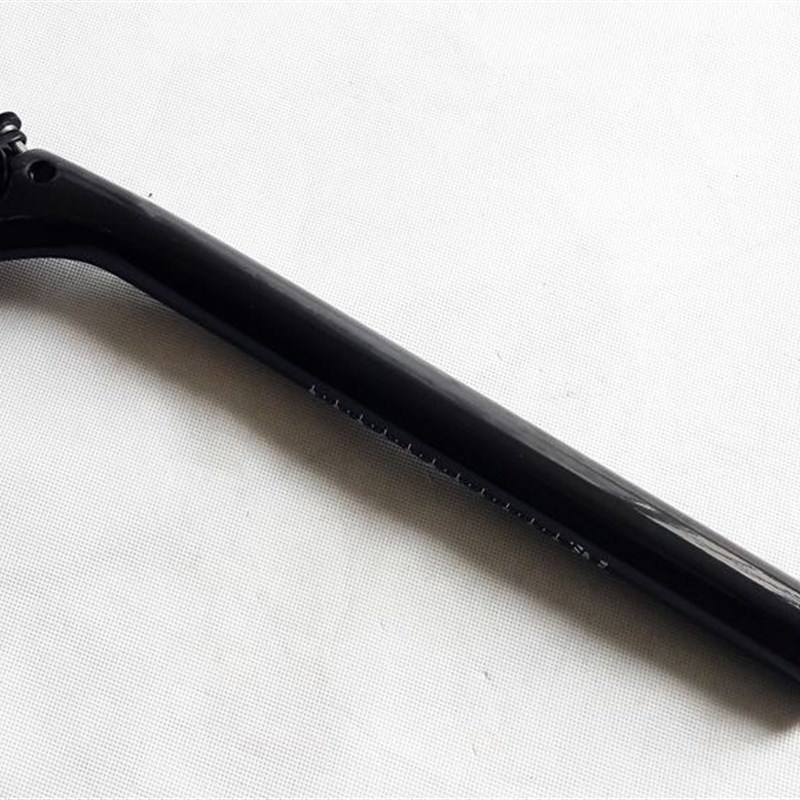 极速无标全碳纤维山o地车公路自行车座管后飘黑轴坐管座杆单车配