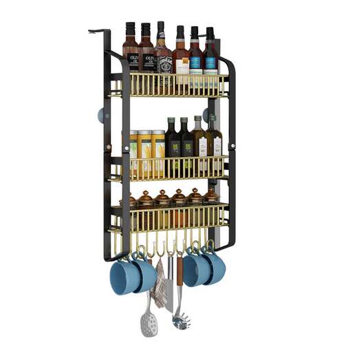 新品厨房b挂件置物架厨房用品磁吸冰箱挂架保鲜袋纸巾收纳冰箱侧