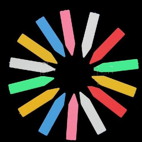 极速100Pcs lot Plastic Plant Tags GardeJn Plant Labels Nurse