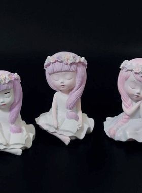 极速Cetakan lilin silikon peri bunga, cetakan plesteXr Resin