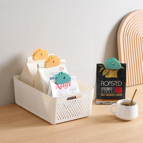 新品封口夹零食保鲜夹茶叶奶粉器塑料食J物夹子神器厨房食品袋子