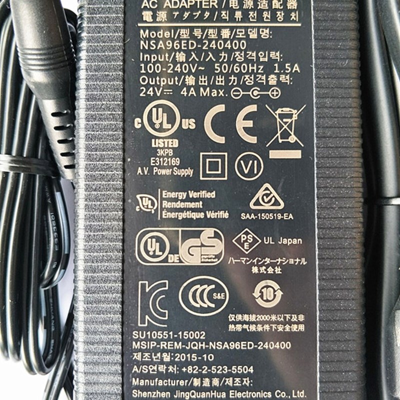 极速适用24V4A净水机 纯水机400G增压泵 净水器 P电源适配器24V40
