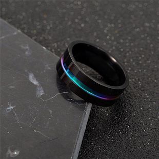 men rose for steel wome ring rings simple 极速titaniufm gold