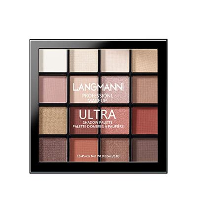 极速JMason 16i Color Eyeshadow Palette Matte Shimmer Neutral