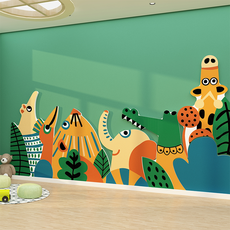 极速欢迎小朋友贴幼儿园墙面装饰环创G主题成品境布置材料文化大