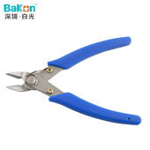 极速剪钳b水口钳斜口剥线斜咀扁口工具钳迷你模型剪工业级剪钳工