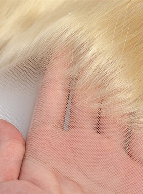 极速613 Blonde HD Transparent LaCce Frontal Peruvian Straigh
