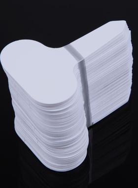 极速100Pcs Ttype Garden Nursery Label PlaLstic Plant Tags Ma