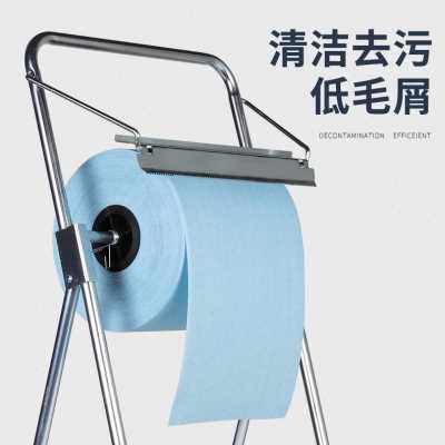 极速新品厂d销多用途工业擦拭纸2538cm吸油吸水不掉屑大卷擦拭布