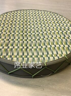 新品塌塌a米垫打坐垫瑜伽坐垫飘窗垫圆形茶桌坐垫带花椅子垫 坐垫