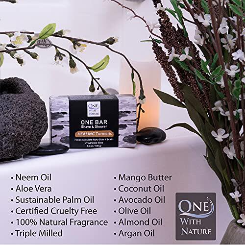 极速ONE Bar Healimng Turmeric  Fragrance Free 3 Pack - Shave
