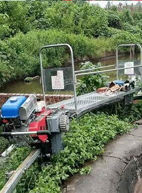 新品农用自走式单轨运输车山地果园D单轨运输机山上运输轨道爬山