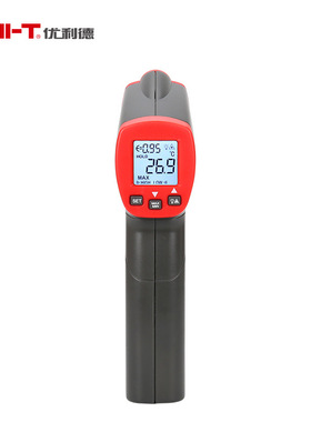 极速UT300S/UT300C非接y触红外测温仪 工业红外线点温电子温度枪