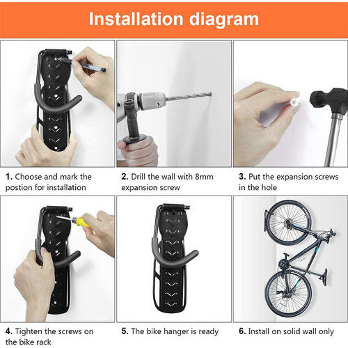 极速自行车墙壁挂钩配自行车骑行台脚G垫组合套装跨境厂家2023