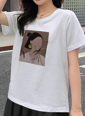 极速YJ23      jSummer Women Kawaii T Shirts Streetwear Cute