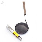 极速灯盏糕油炸工具油炸锅巴酸菜鲜虾饼葱L花糍粑夹陷油墩勺子小