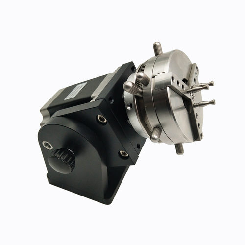 极速便携式雕刻机旋转夹具戒指首饰E不锈钢夹头迷你激光打标旋转