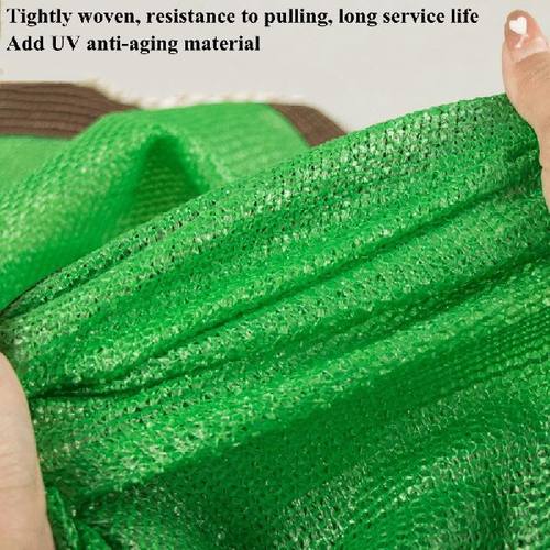 极速Green 6 Pin Anti-UV HDPE Shading Net CampPing Canopy Ten