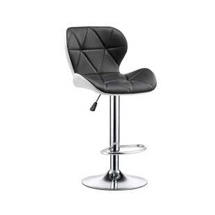 极速奶茶店凳子巴台55坐高60cm清吧椅子靠背加高U脚蹬单人品.酒桌