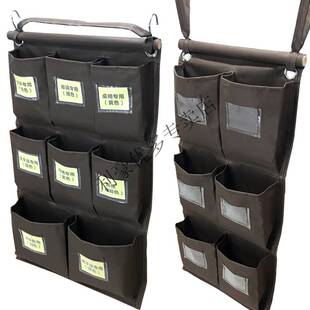 极速酒店客房工作车抹布袋挂袋z清洁车布草车工具区分毛巾收纳分