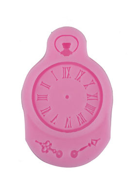 新品Clock Shape 3D Fondant Mold For Cake Decoration DIZY Jel