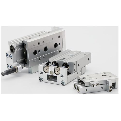 新品气动直线小型气动带导轨精密滑台气缸MXS8-10*20AQS/30Ax40BS