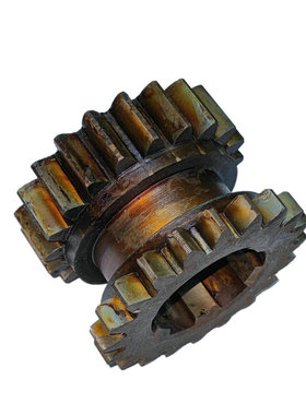 极速。大连机牀 CjW6163 CW6180车牀配件 高低速 双联齿轮M3.5/Z2