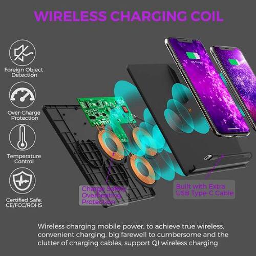极速Wireless Charger 15W Fast Charge Car Charging VPad Wirel