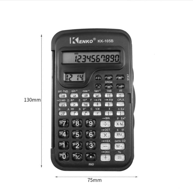 极速包邮学生科学函数计算器时z间函数计算器统计佳宜105翻盖学生