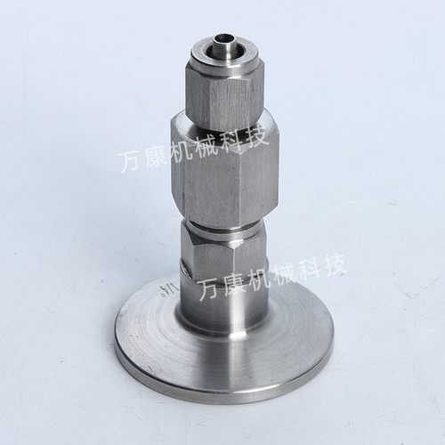 新品KF真空气管快拧接头30u4不锈钢KF16真空宝塔转PU皮管接气管转