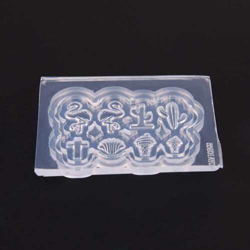 好货Nail carving template 3d silicone mold stereo round pear