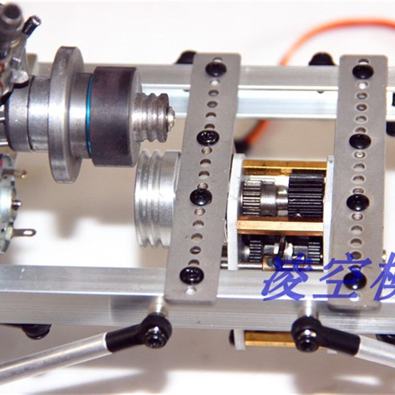 DIY甲醇油动模型发动机变速箱燃油车变速器倒挡波箱车模离合变速