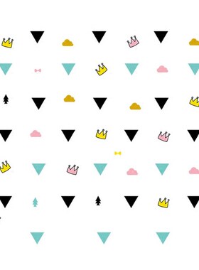 极速Decorative Wall Stickers Simple Geometric Pattern Living