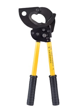 CC-400棘轮剪刀直径40mm铜铝铠装电缆切断棘轮切刀电缆剪断线钳