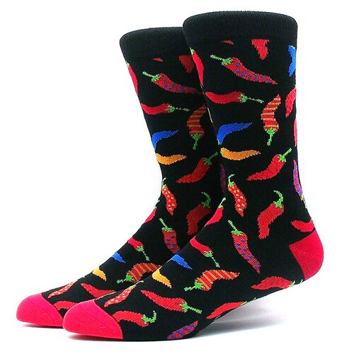 极速Fun Socks with Animal Food Patterns for Men and Women